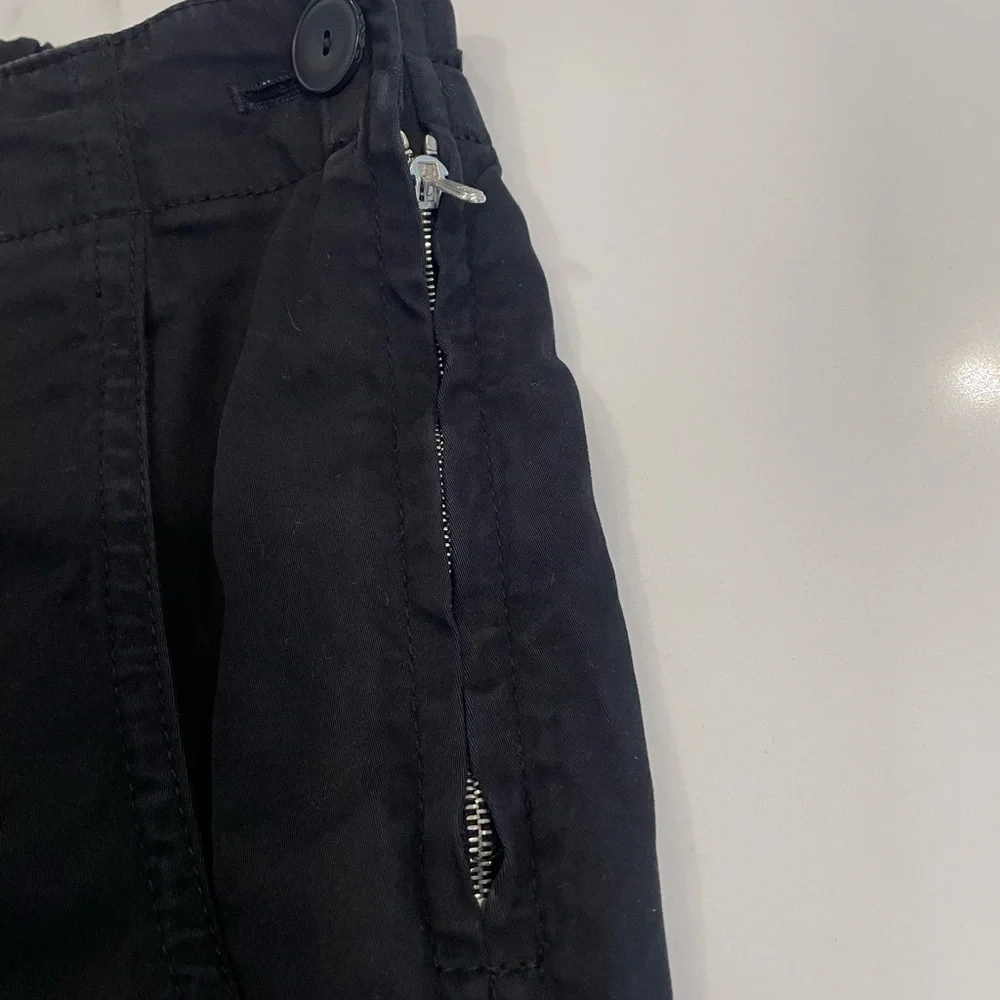 OSKA black minimalist relaxed fit trouser pant.  Size 0 - Picture 3 of 11